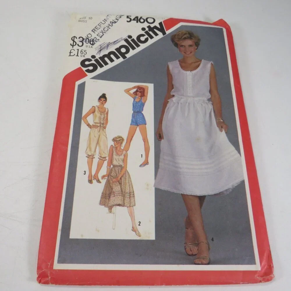 Simplicity 5460 sewing